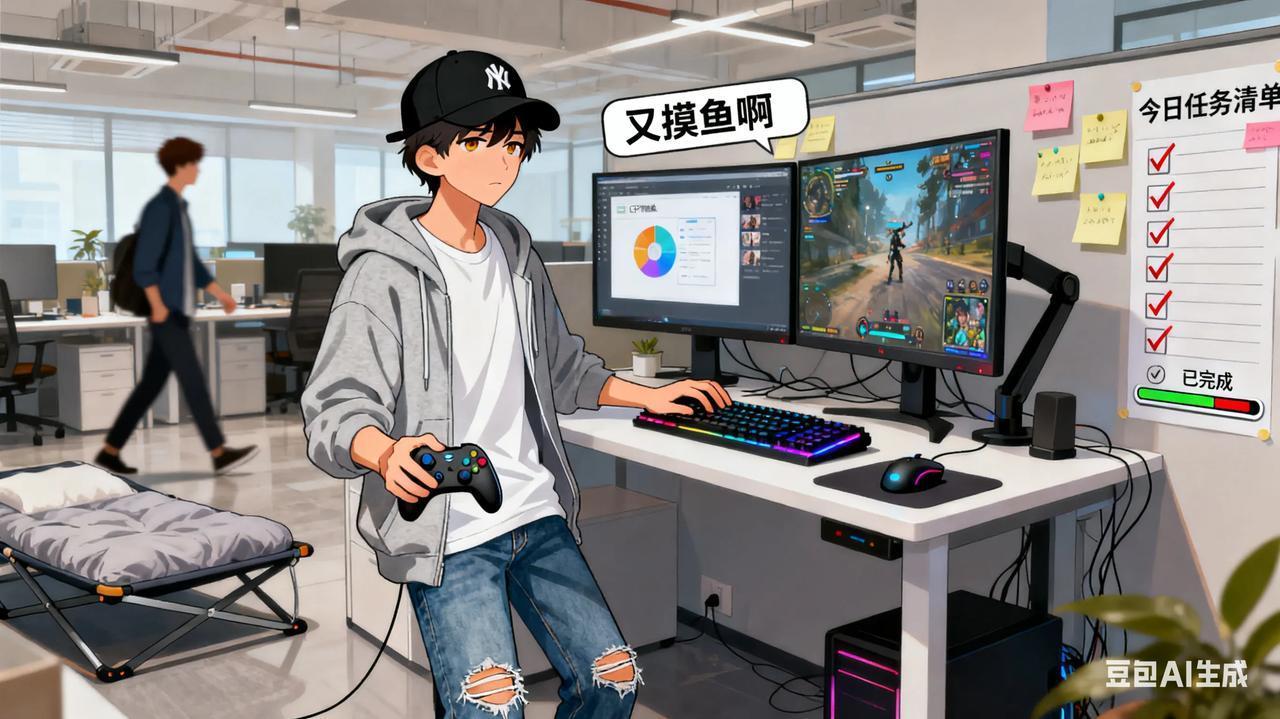 上班时你可以摸鱼、偷懒、不内卷，不合群、不聚会，但千万别“菜”。摸鱼