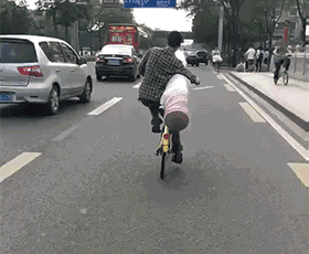 用自行车干货拉拉也不是不可能​​​