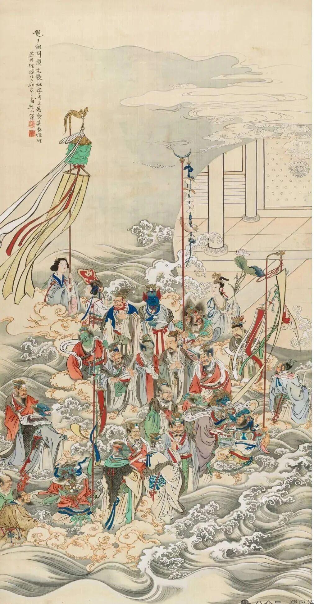 古画工笔山水人物画欣赏中国风人物画