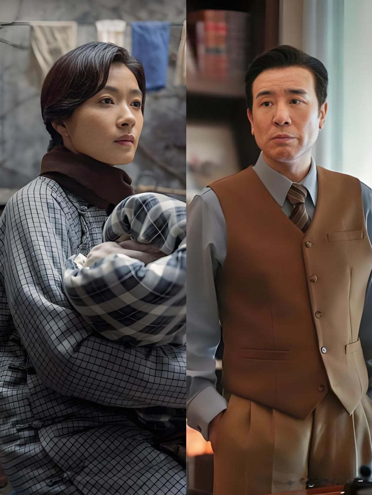 《八千里路云和月》最新一集，田家泰脸色严肃的盯着丁玉娇：“孩子的爸爸是大英雄……