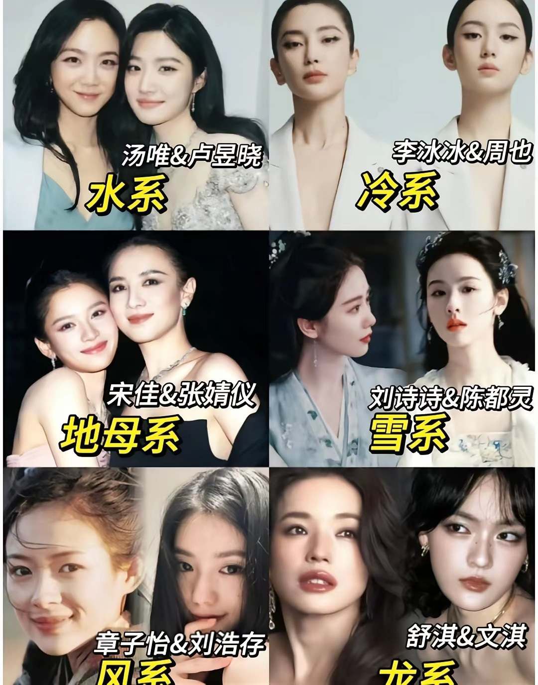 你更偏爱哪种风格的美女？