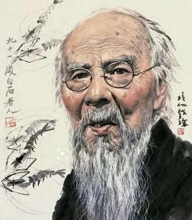 有一次，齐白石逛古玩店看到了自己的画，想出钱买下。老板一口价8000，齐白石摇摇