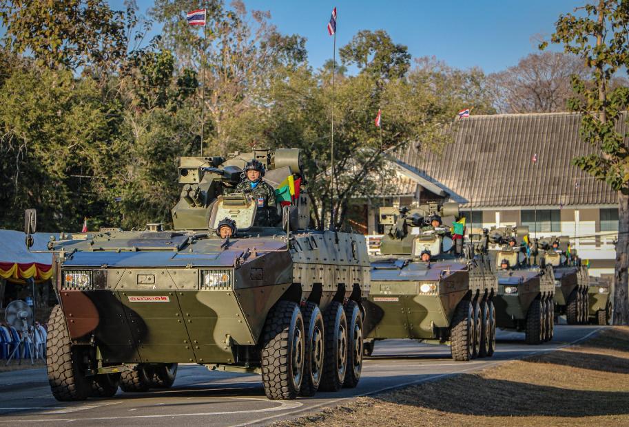 泰国陆军追加VN18×8轮式装甲车合同。泰国陆军已分三个阶段采购VN1系列车