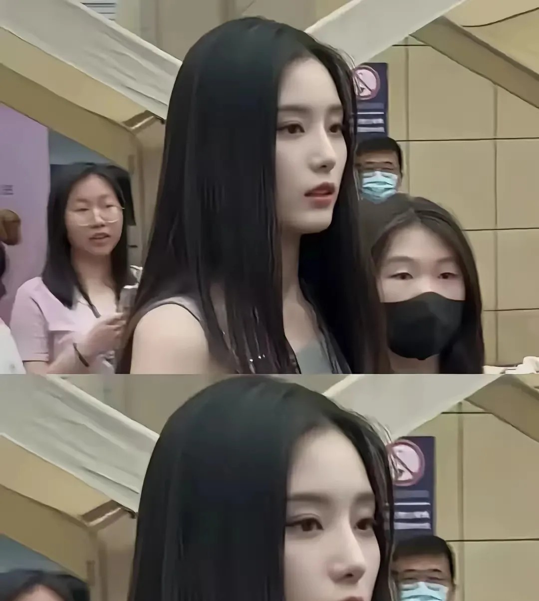 看了徐艺洋最近的状态，秒懂黄子韬为啥急着结婚！一头乌黑浓密的秀发超吸睛，造