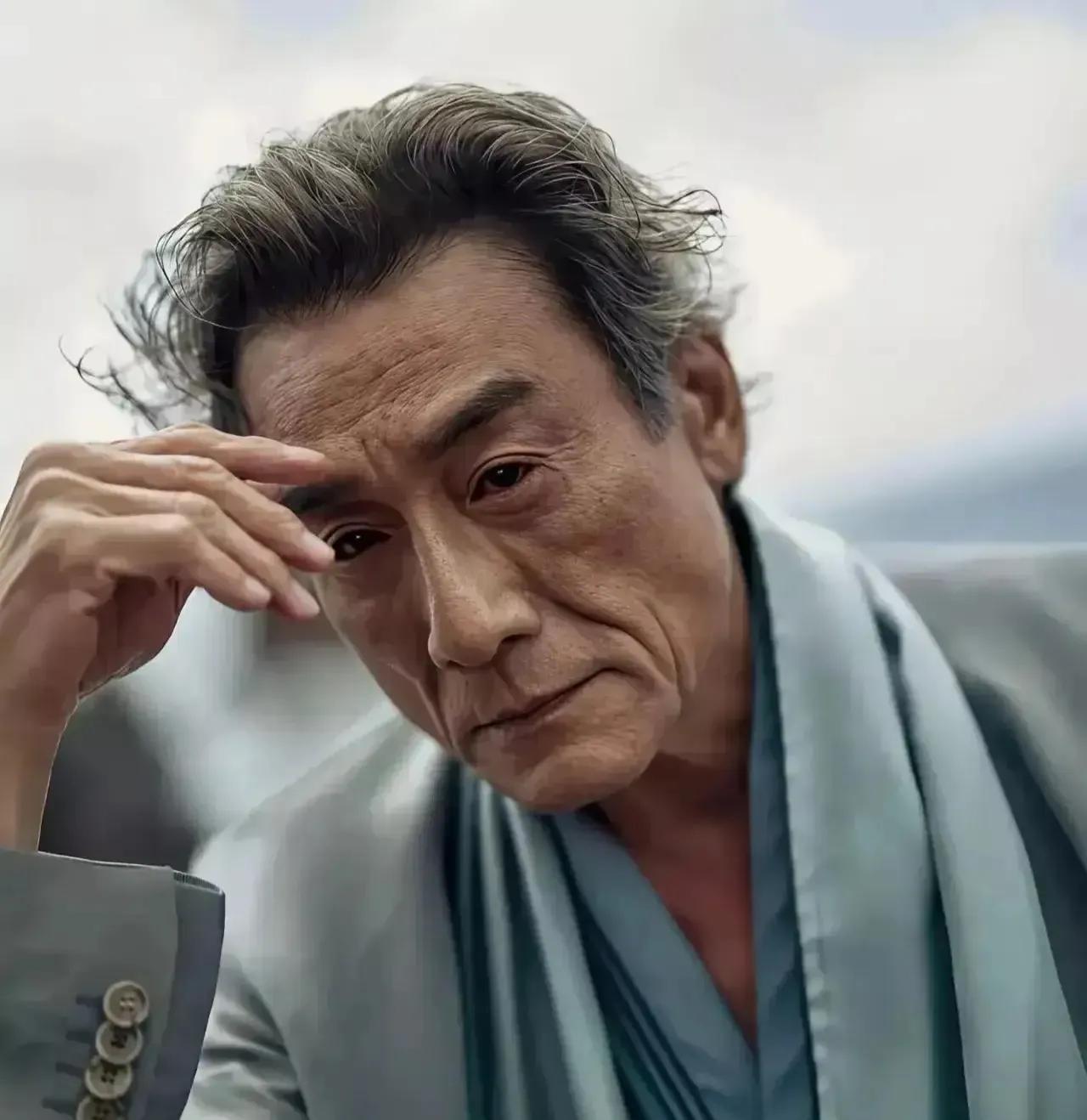 梁家辉，亲身经历告诉我们一个道理！人老了绝对不能太瘦，看到他这张脸我承认我被吓
