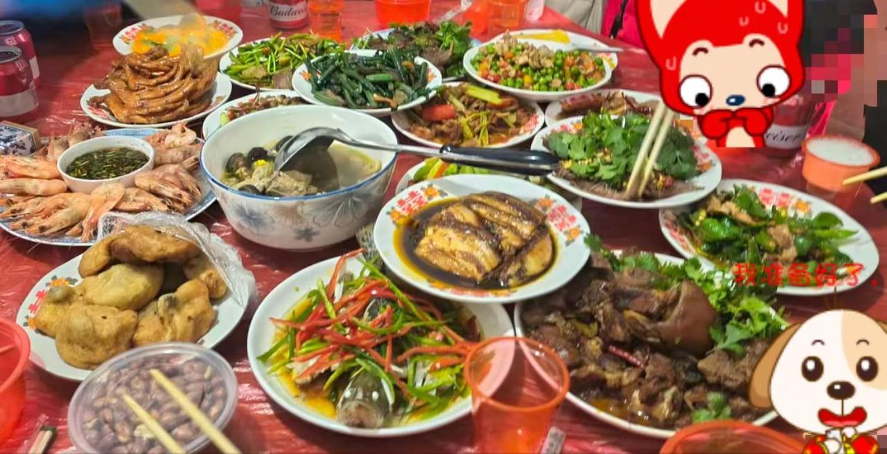 本命年一切顺利三桌饭两天时间中途有不开心，有难听的话，还好结果是好的，人生也