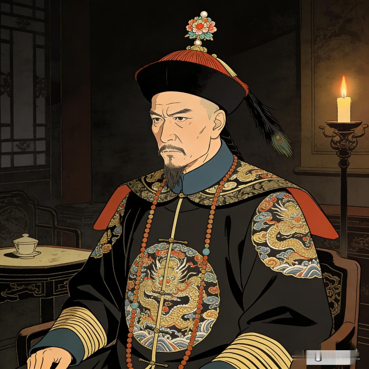 1861年11月2日，45岁的顾命大臣肃顺，在护送咸丰帝灵柩回京的路上