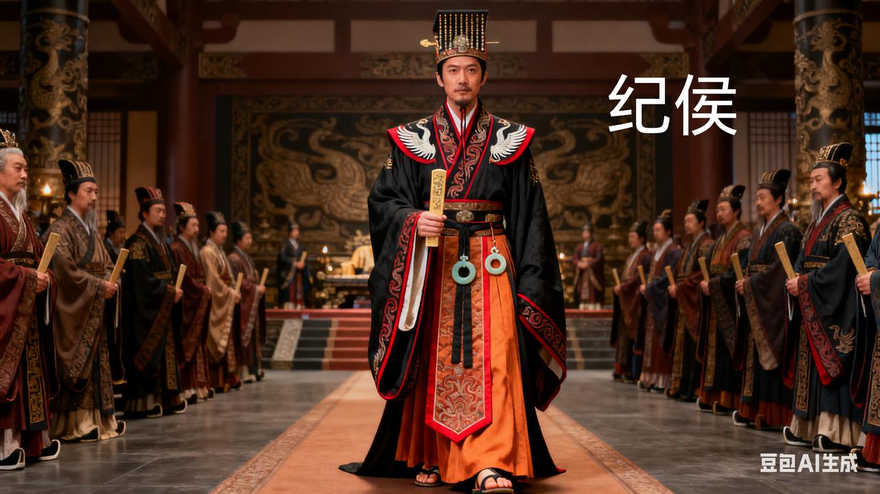 小国之殇：纪侯的坚守与纪国的覆灭，春秋霸权阴影下的生存悲剧夕阳将纪国都城（