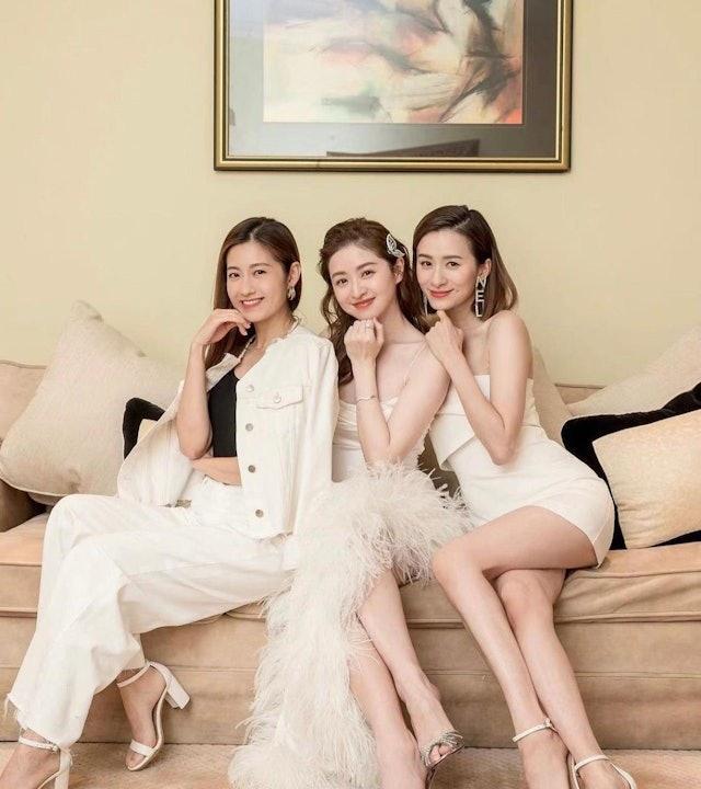 陈自瑶(Yoyo)与徐淑敏Suki(现名徐菁遥)以及沈卓盈(Jess)三