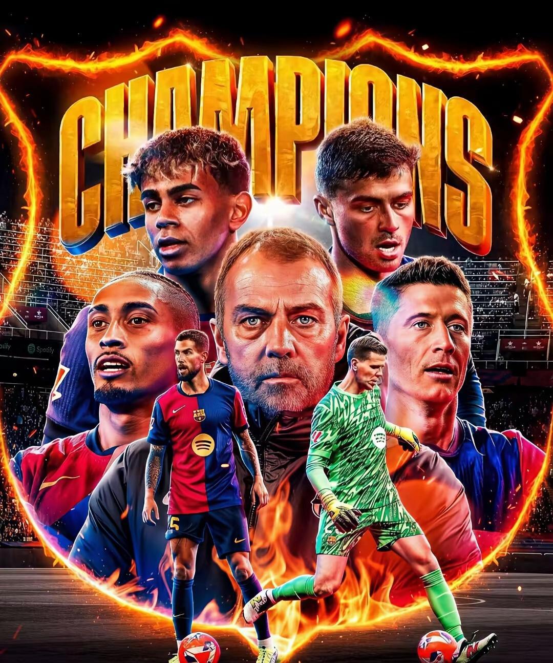 巴萨在西甲的最佳战绩，是2012-13赛季百分夺冠。该赛季，巴萨32胜4平2