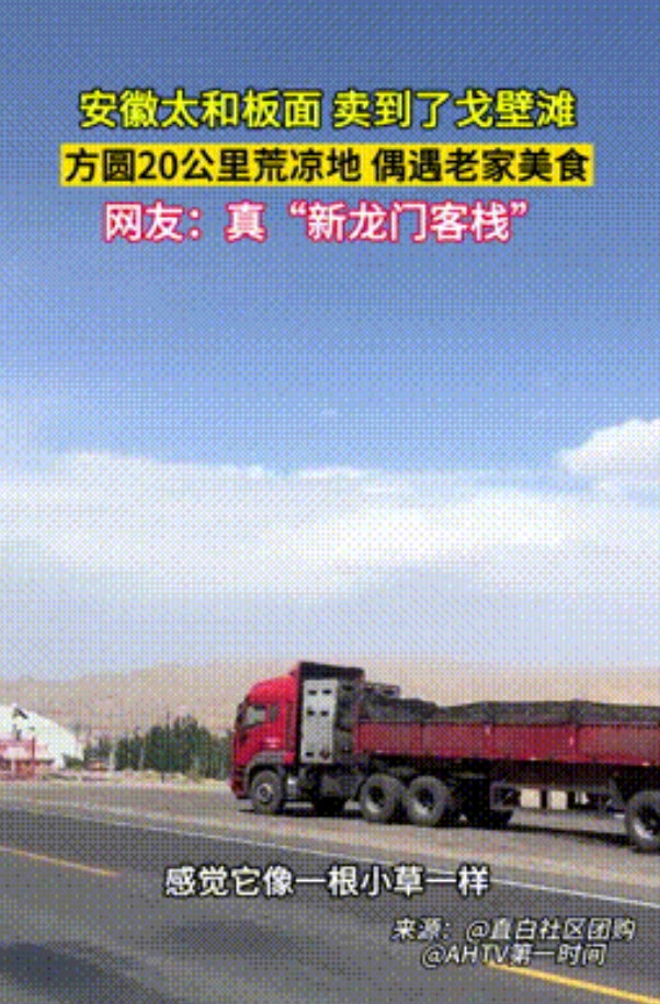 “就该这种人赚钱！”新疆，路过男子在荒凉的戈壁滩上，竟然惊奇发现了一家“安徽太和