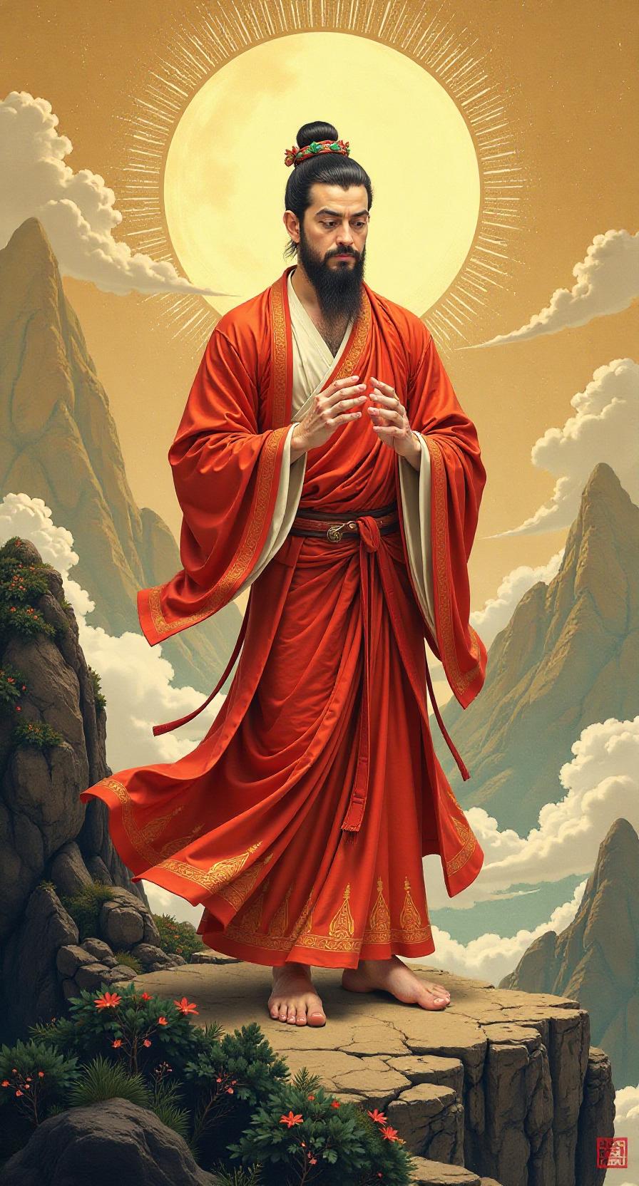 《楞严经》卷六(六)82未证求荣妄称圣，妄言诸佛与菩萨。贪供养心销佛法，