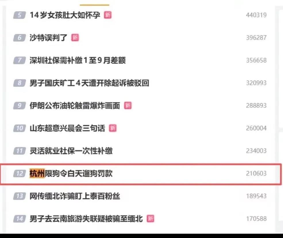 吵疯了！杭州“限狗令”全网撕裂：怕狗人拍手叫好，养狗人彻底怒了！一条养狗规定