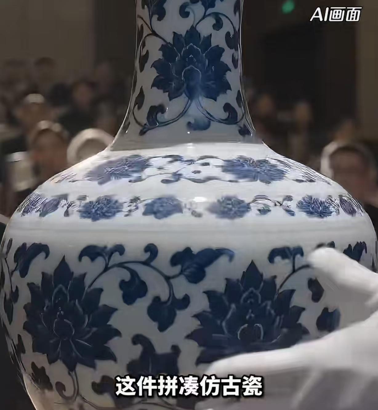 北京，一名收藏爱好者以3900万拍下一件“乾隆御制霁红釉描金瓶”，加上佣金