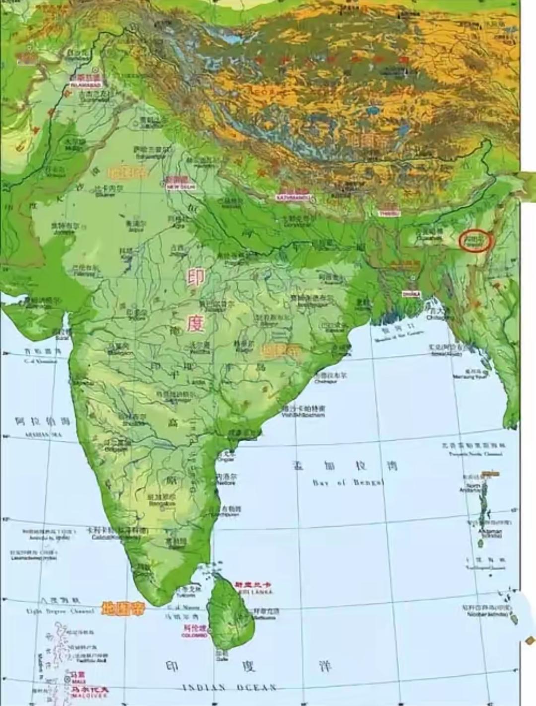 一个印度人愤愤地说，你们中国人不要老拿我们印度的高温来说事，我们印度高温也不是今
