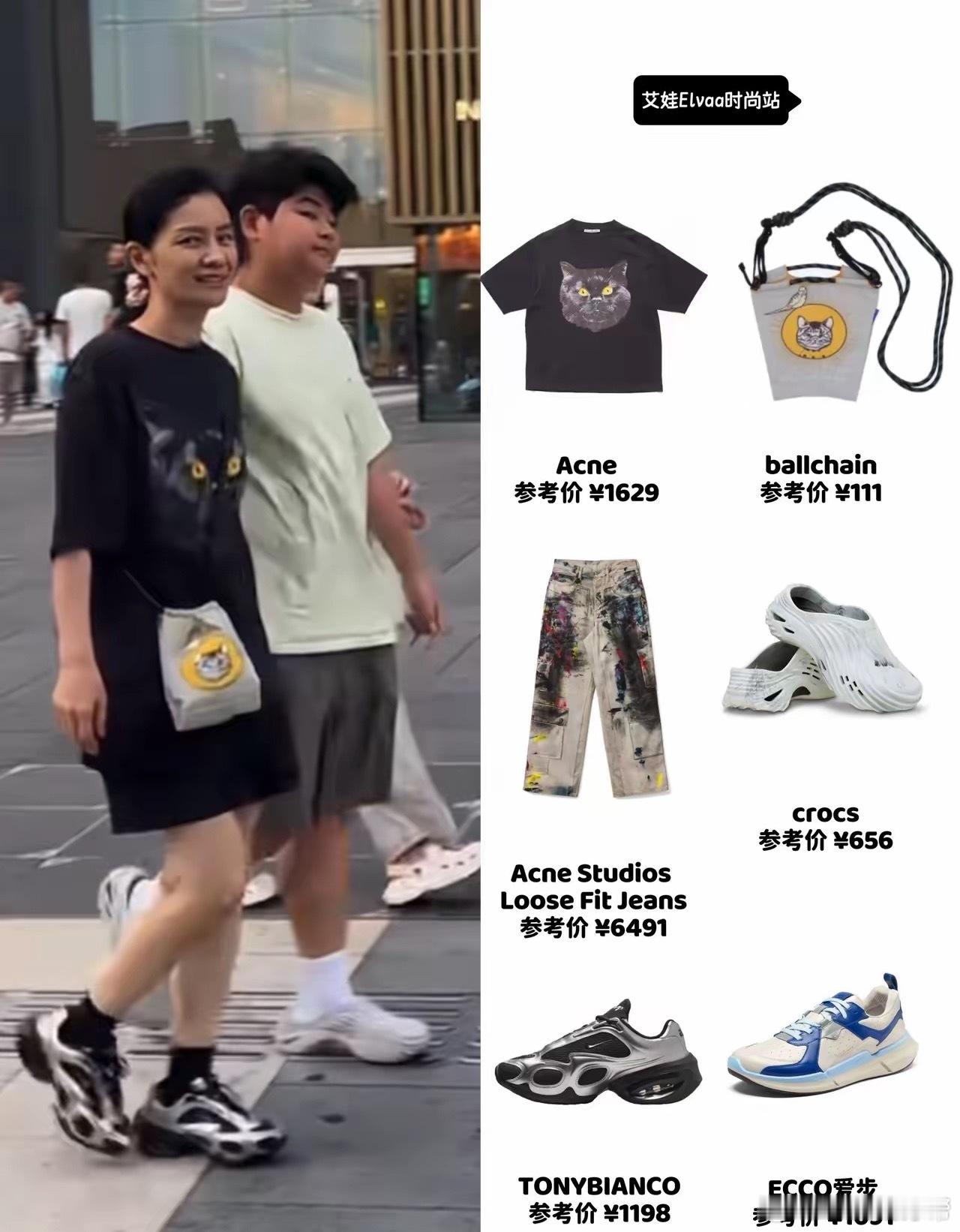 沙溢胡可带孩子逛街，安吉小鱼儿都这么大了。有网友在长沙国金偶遇了沙溢胡可一家。一