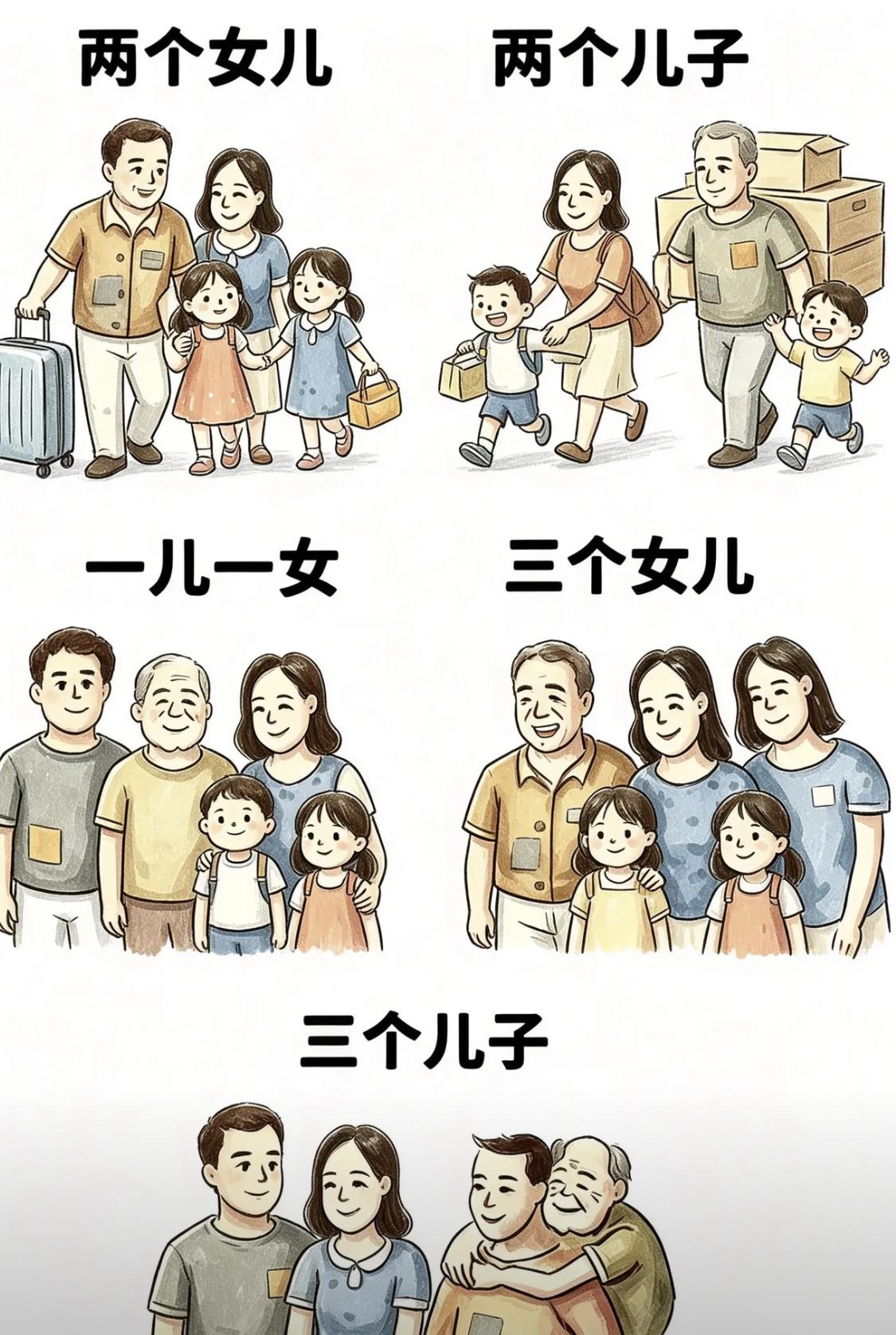 你最羡慕哪种家庭？