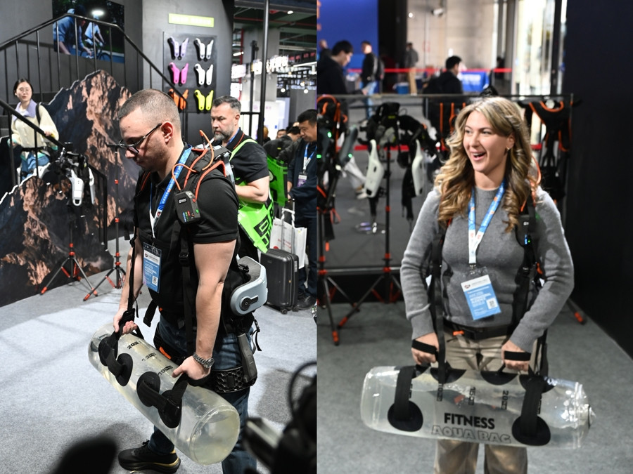 AWE第二天，中国显卡、外骨骼羡煞海外买家：想当合伙人！