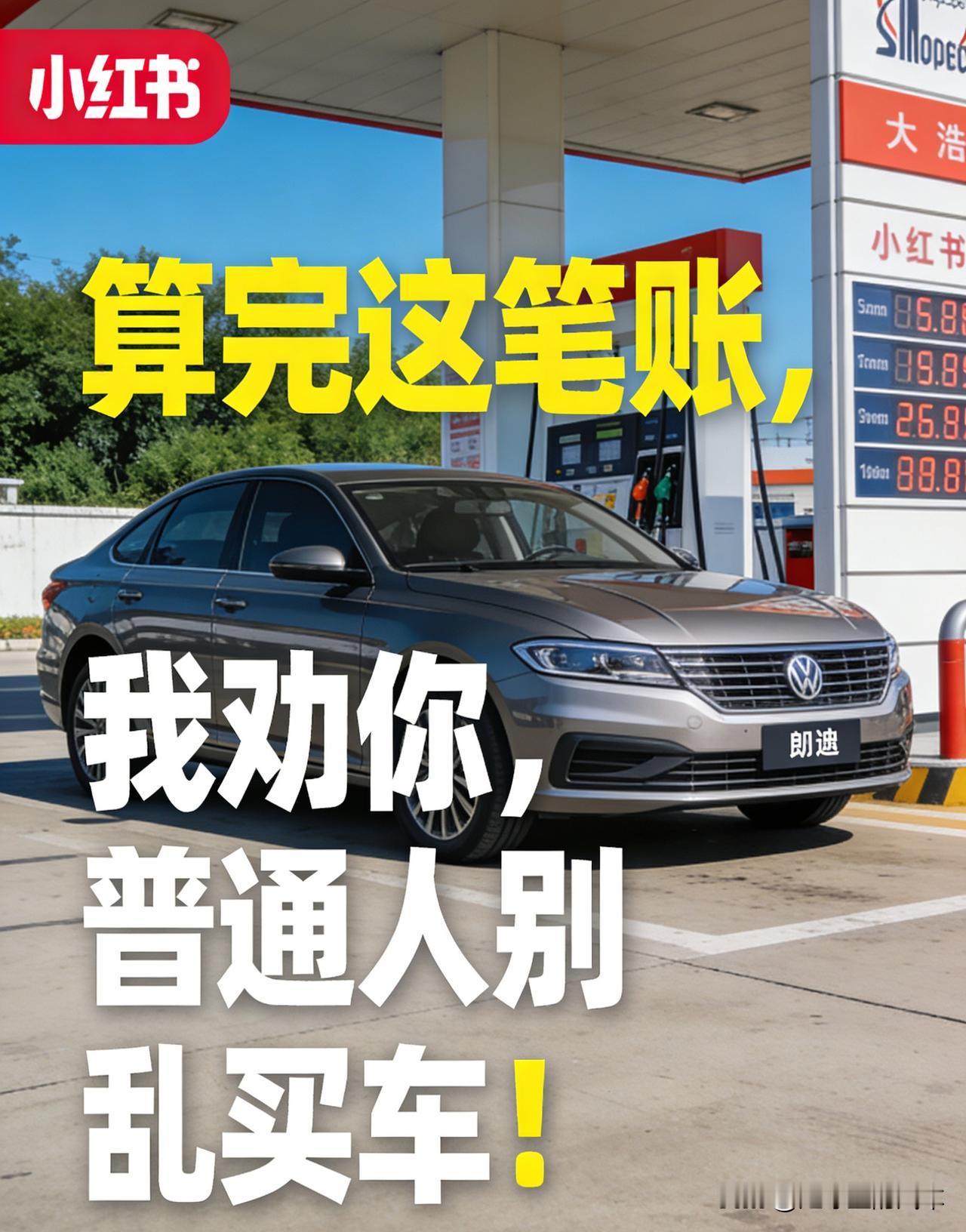 算完这笔账，再考虑买车吧？背景：10万的车，开10年，你知道要花多少钱吗？