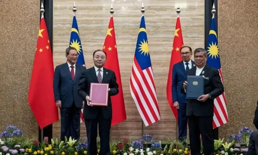 马来西亚呼吁对中国榴莲外交马来西亚副总理扎希德日前在参加2025年全球华人经济和