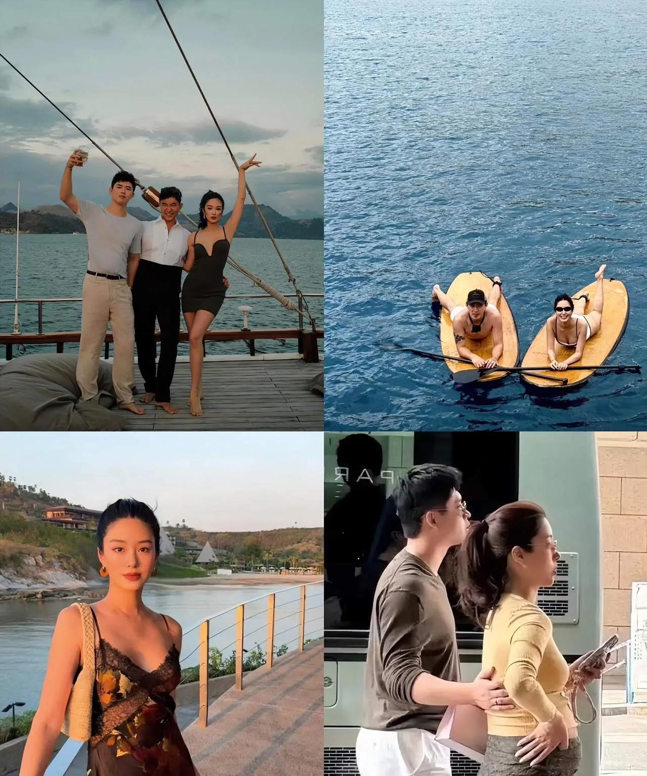 杨采钰真是抢手啊，和比她大30岁的老公陈金飞离婚后，没想到还嫁入了豪门。首发和老