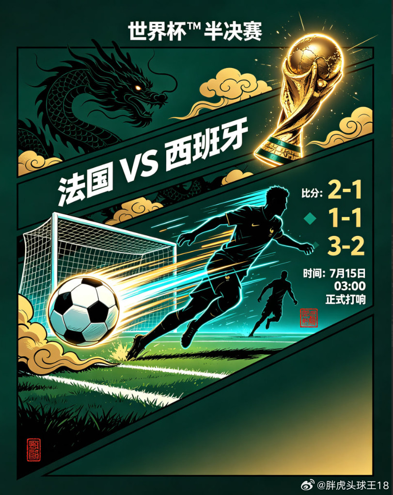 7月15日大战前瞻，这或许是今年最硬核的战术复盘！法国的姆巴佩与西班牙的青年军相