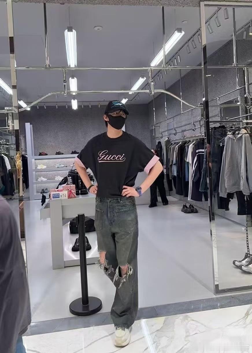 刘宇宁西安skp生图直出🙌🙌男模身材与气质衣架子​​​