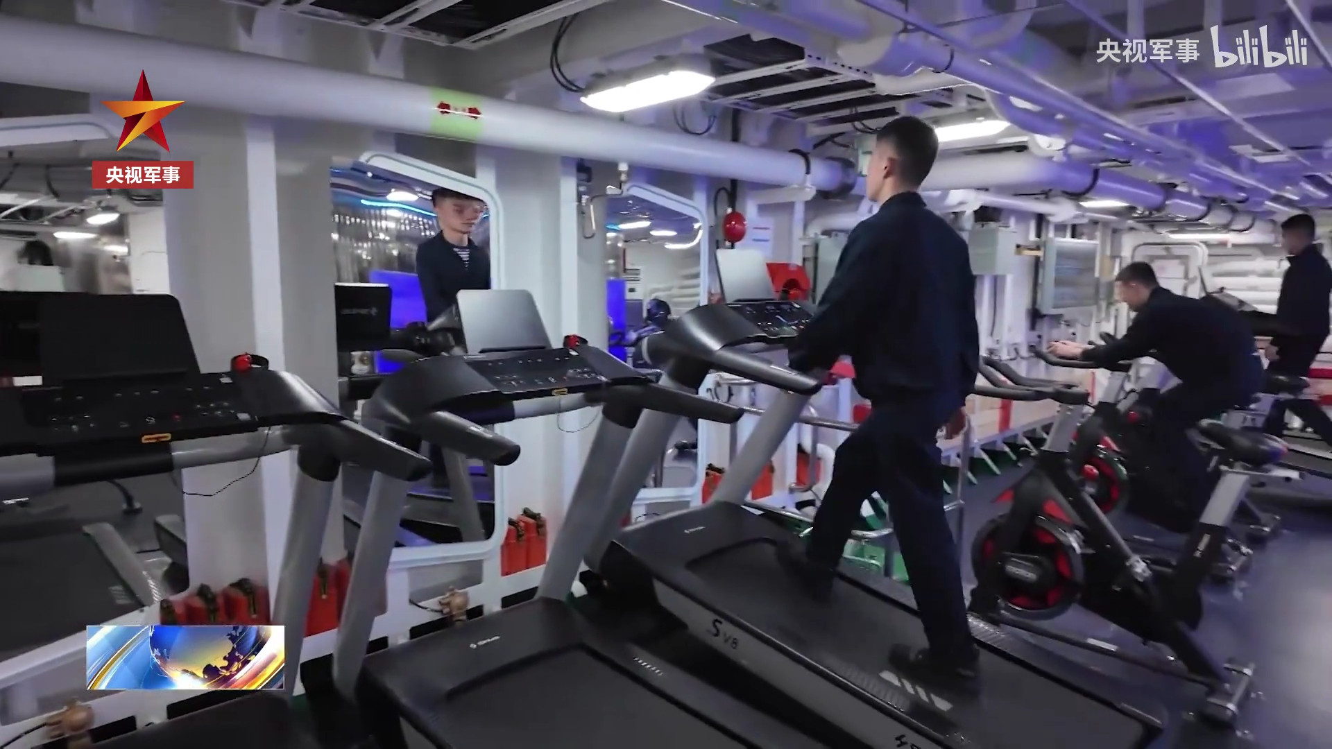 新批次055东莞舰局部舱室驾驶室/图书室/音乐室/健身房等烽火问鼎计划中国海军