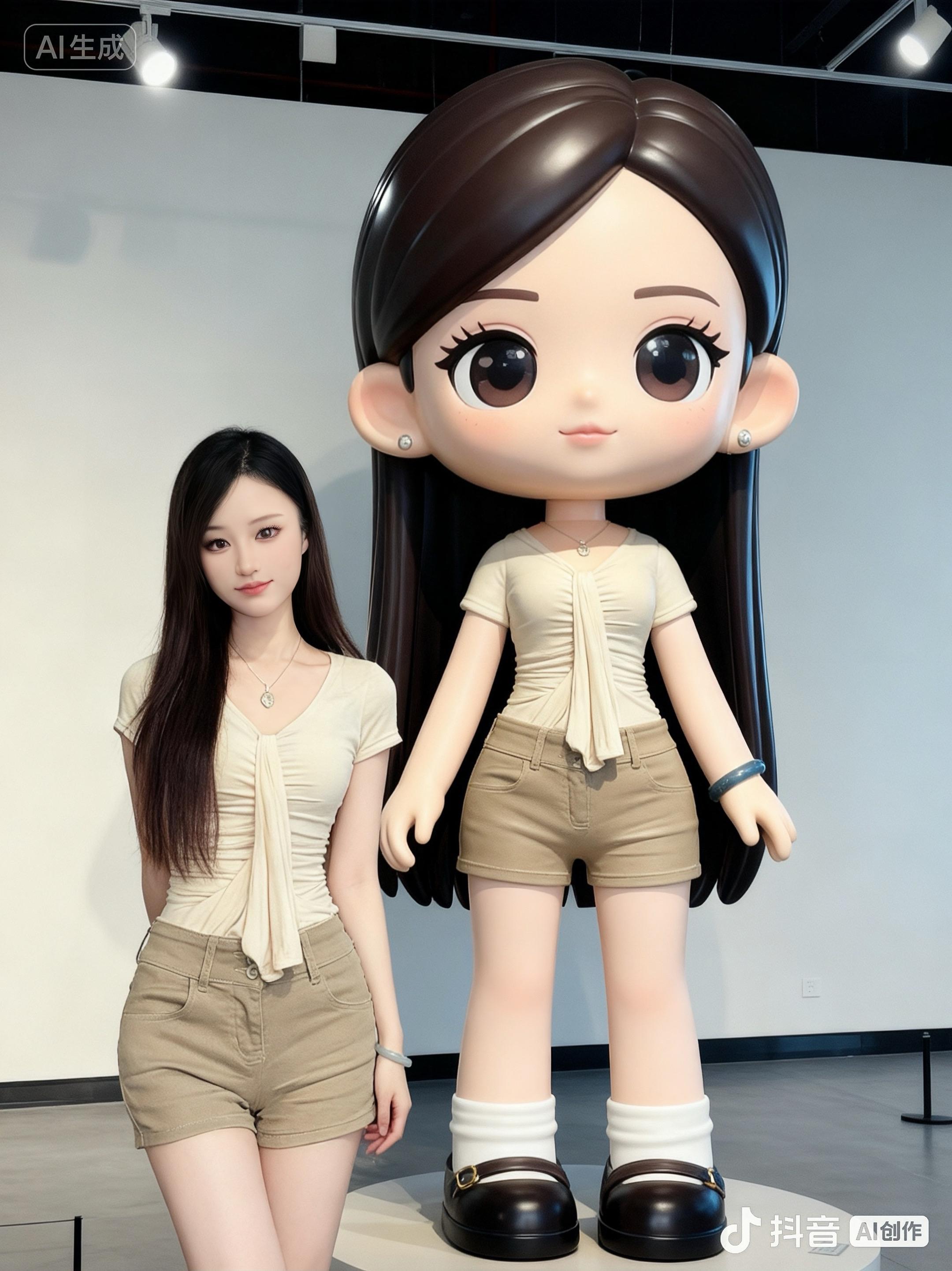 萌趣手办合影