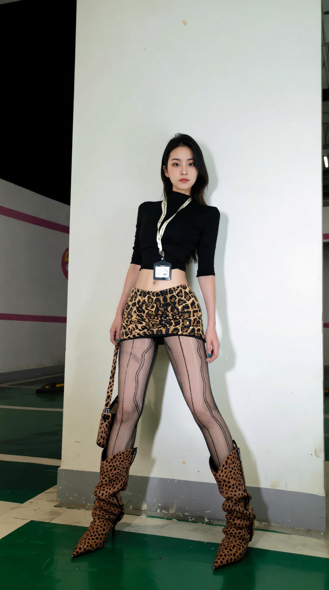 辣妹穿搭每日分享豹纹控高丝你想要的我都有