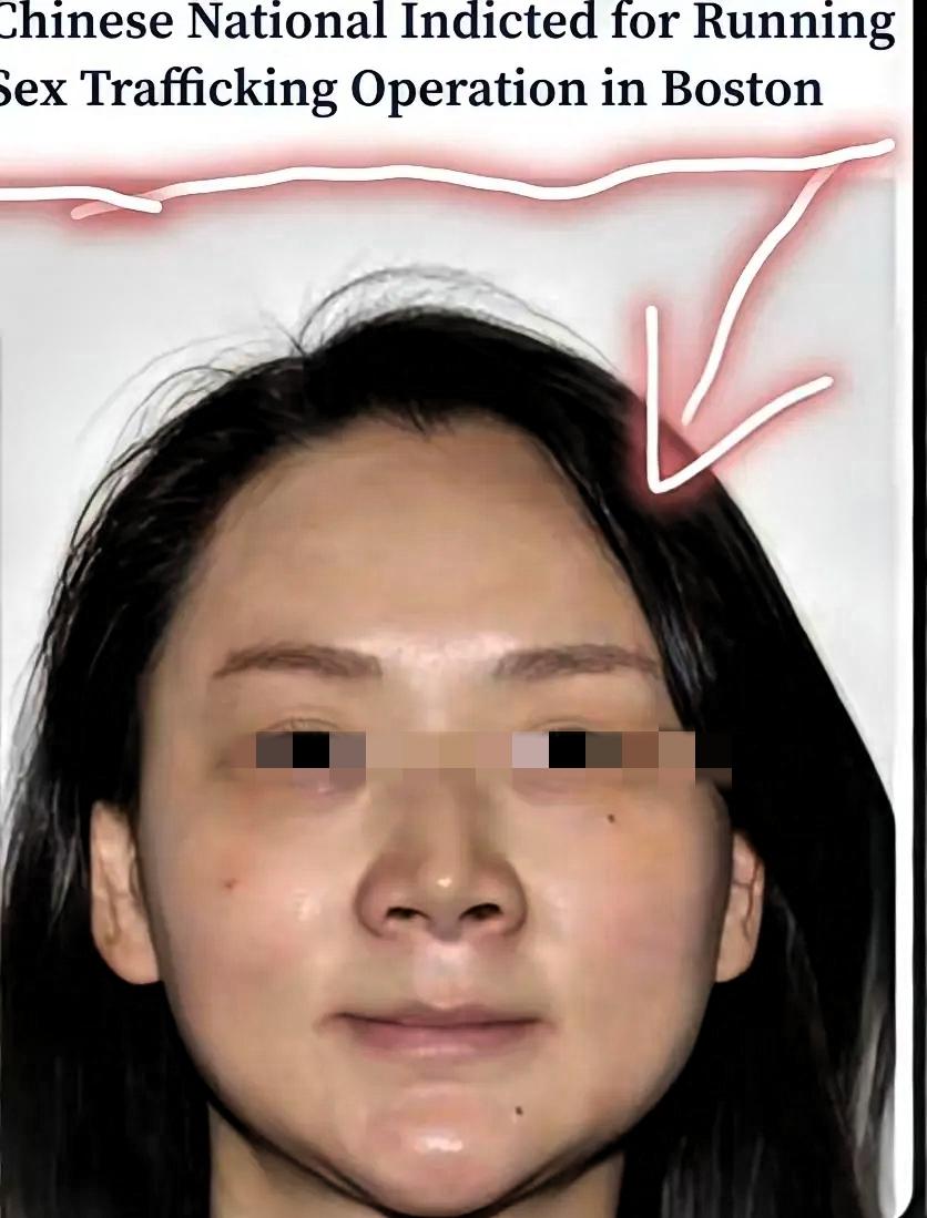 坏人真不能看脸！美国波士顿刚起诉了个中国女人，说她搞大型性交易网络，就在马