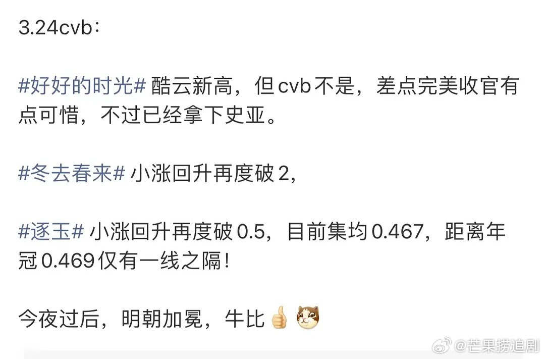 《逐玉》不被饭圈承认的一生。周边才卖了两周多但销售额已经破1200万，距离热播期