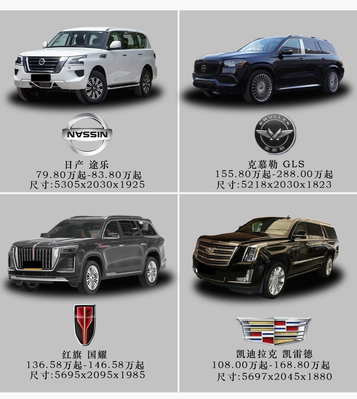 盘点路上的全尺寸SUV​​​