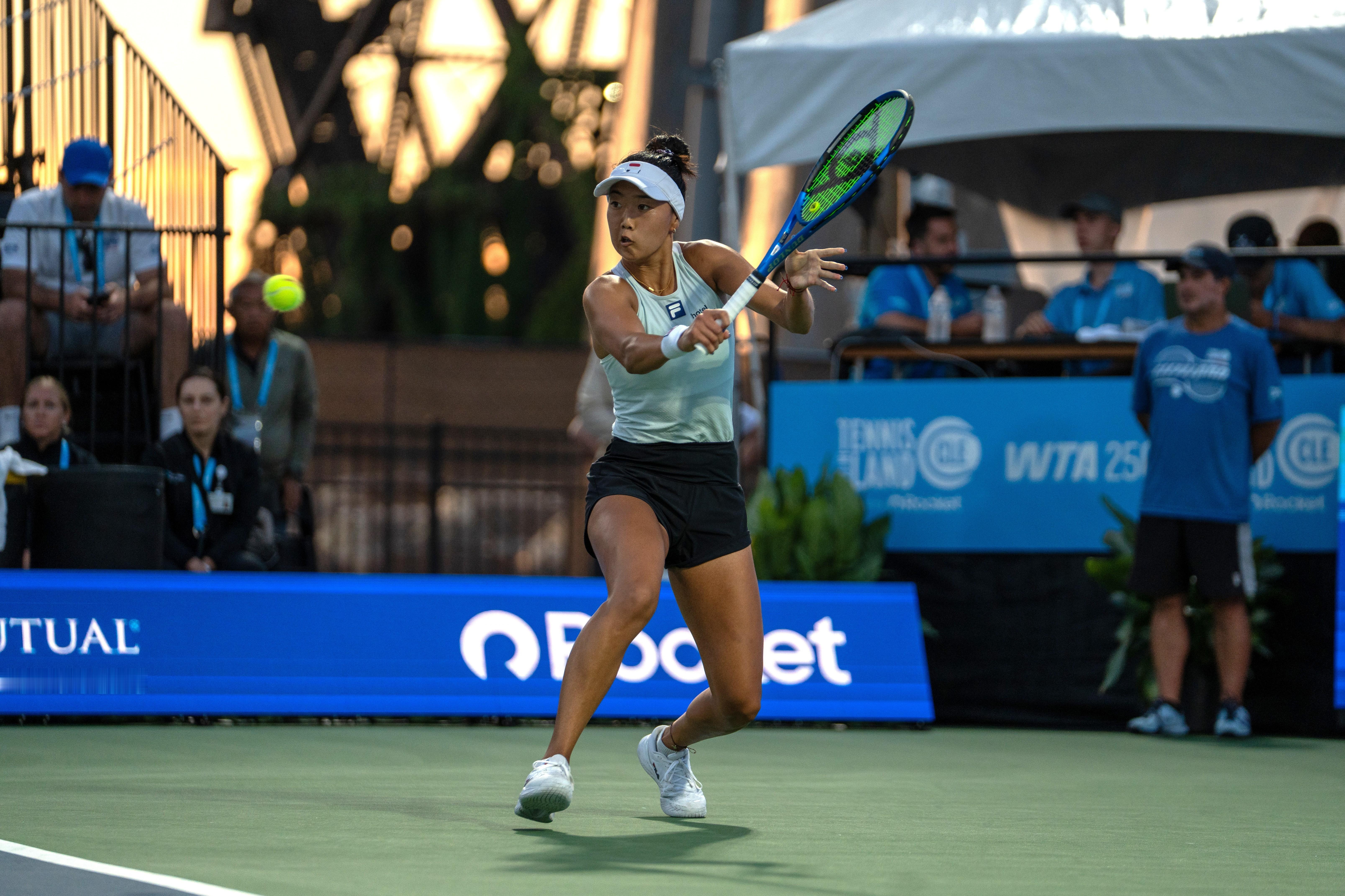 安·李险胜王欣瑜，将在主场冲冠🙌WTA250克利夫兰站半决赛，本土作战的安·李