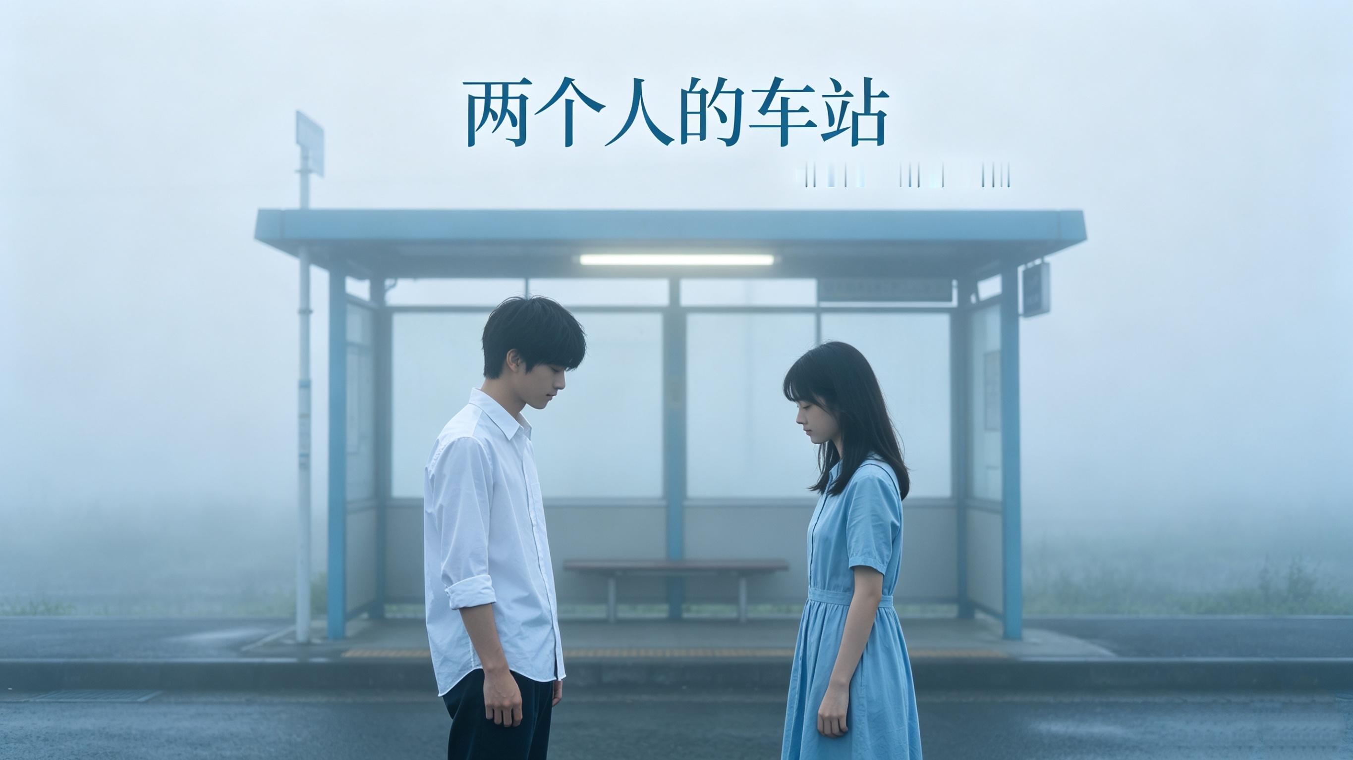 微小说大赛青春札记《两个人的车站》同一个清晨公交站，同一趟朝夕相伴的班车。她刚