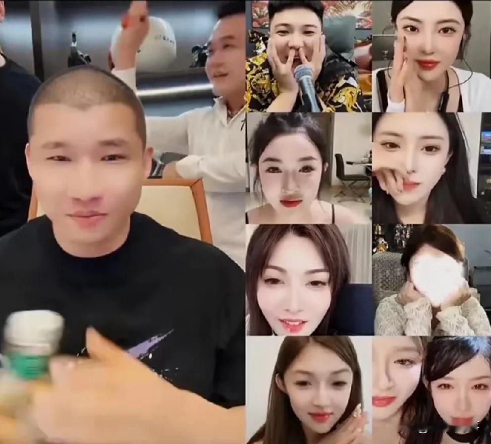 二驴被封后最接近回归的一次！一年前露脸直播和驴家众主播连