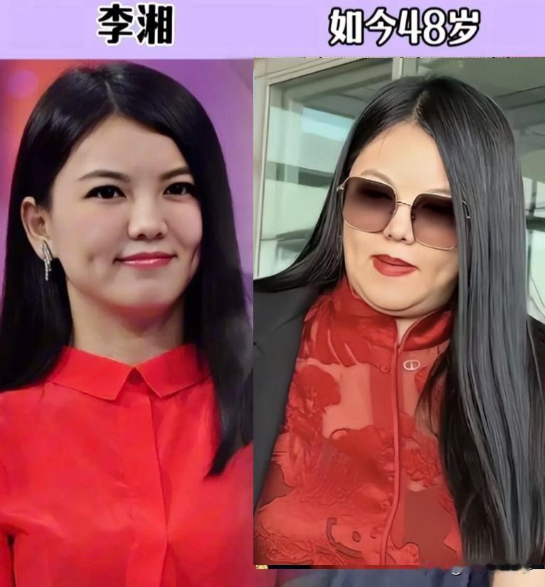 明星也是普通人，她们也有老去的那一天，年轻时和现在对比有差距是很正常的，但真正的