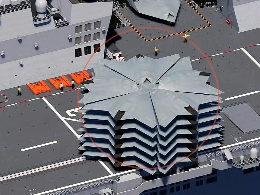 立体停车楼见过，那立体停机楼有见过的吗？攻击11作为全球首款隐身无人攻击机，这种