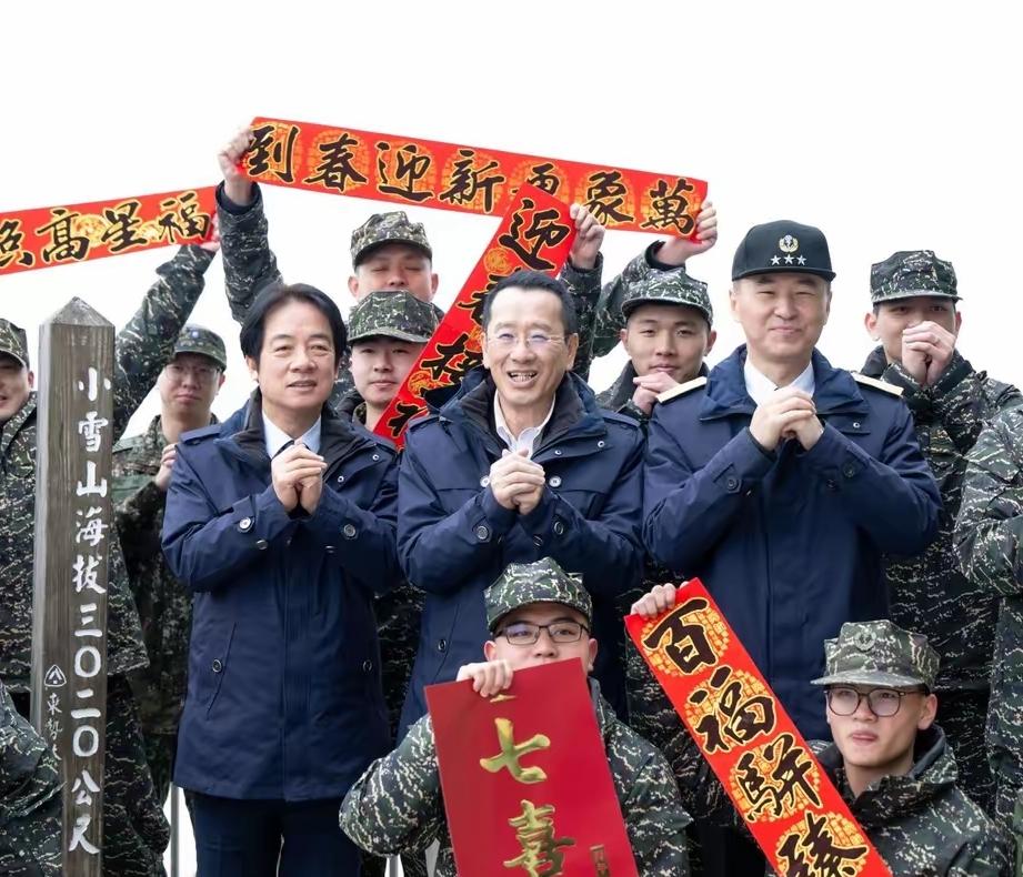 赖清德在农历新年致辞中，特意没有触及两岸关系相关内容，却一再强调“强化国防”“捍