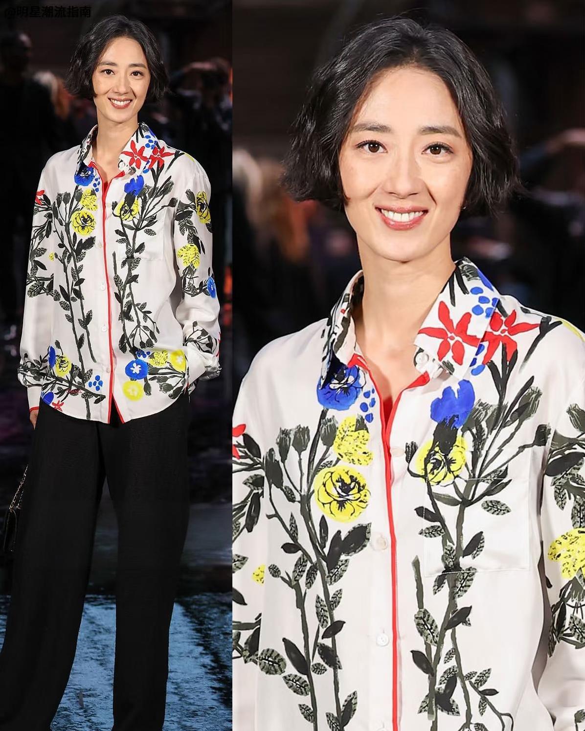 女人过了四十，千万别睁眼闭眼想着去减肥，要不然真怕你变成桂纶镁！这次的香奈