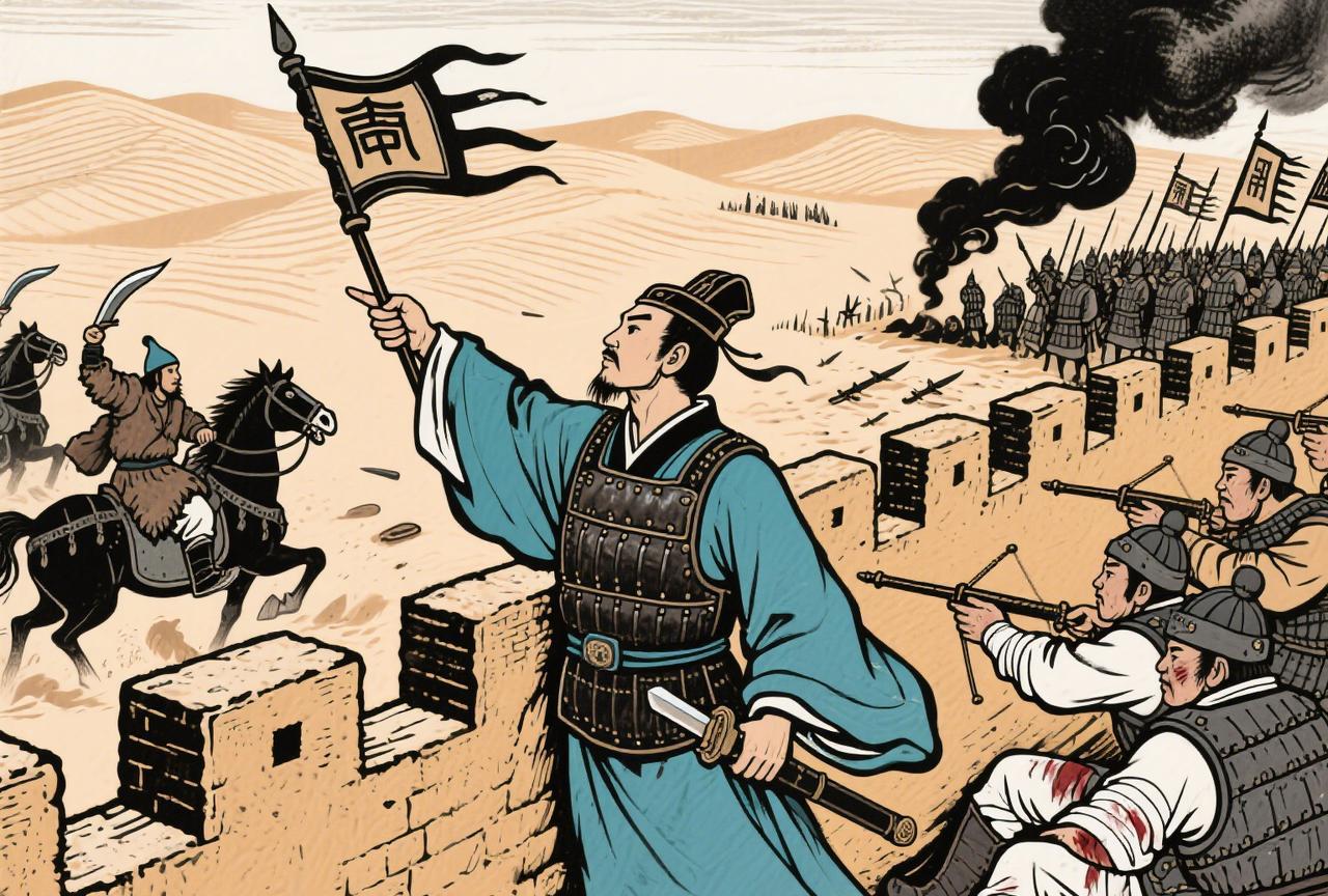 匈奴被汉朝打怕了，派使者很谦卑地请求和亲；朝中大臣意见不一；丞相长史任敞说：
