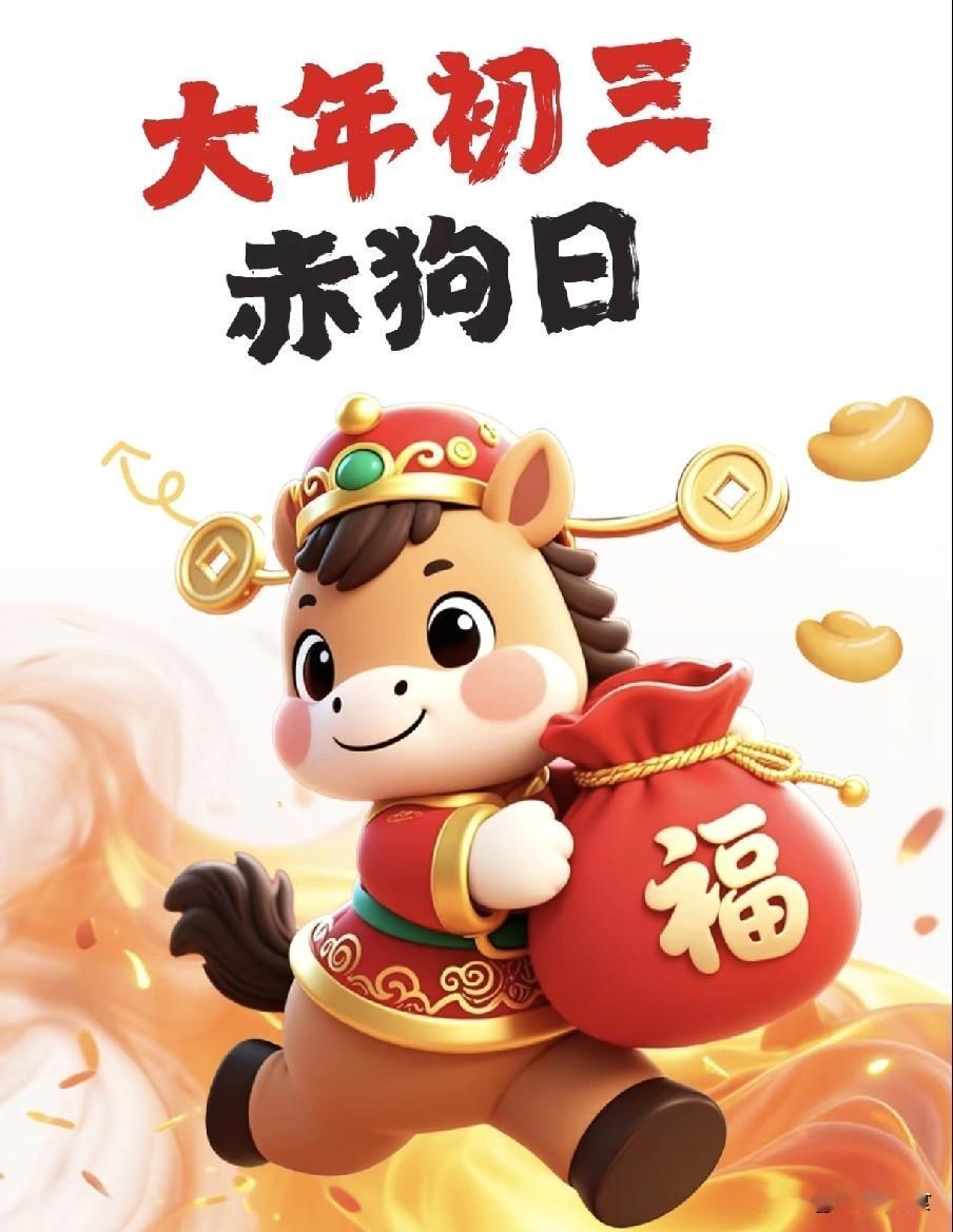 今日大年初三，牢记3个忌讳：1不拜、2要出、3不睡，新年平安顺遂大年初三为传统