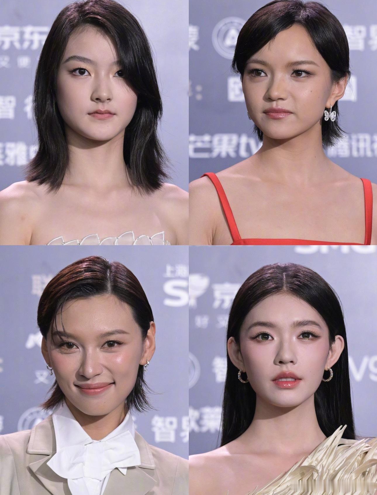 李思潼一点也不输女明星，素得很清新脱俗