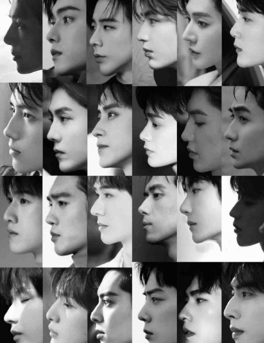 男明星侧脸大比拼，你觉得哪个最好看？