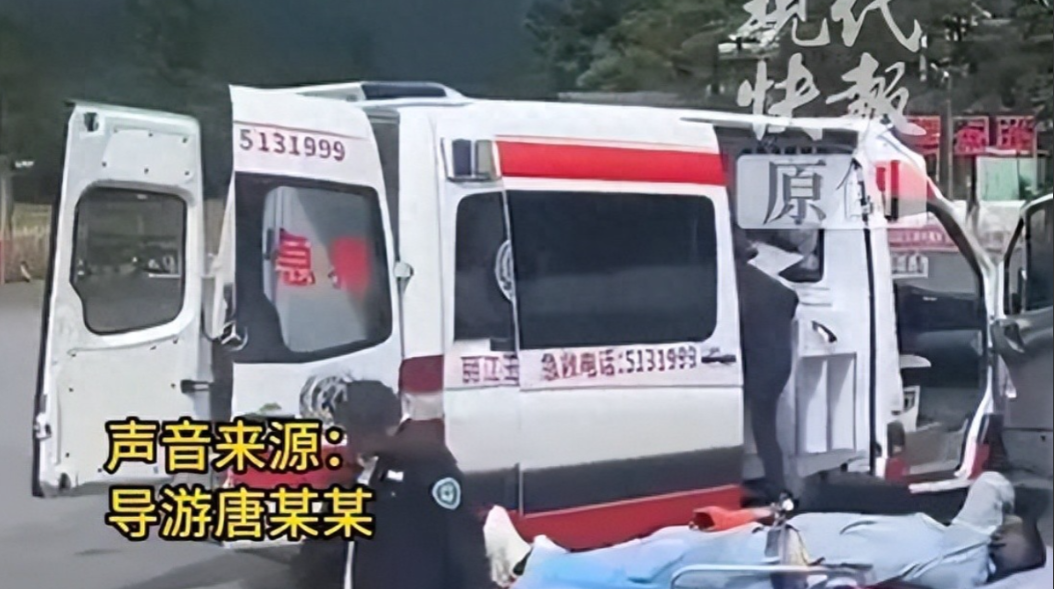 “吵翻了！”云南丽江，一导游带游客们准备游览蓝月谷时，有位小孩在车上睡着了，到站
