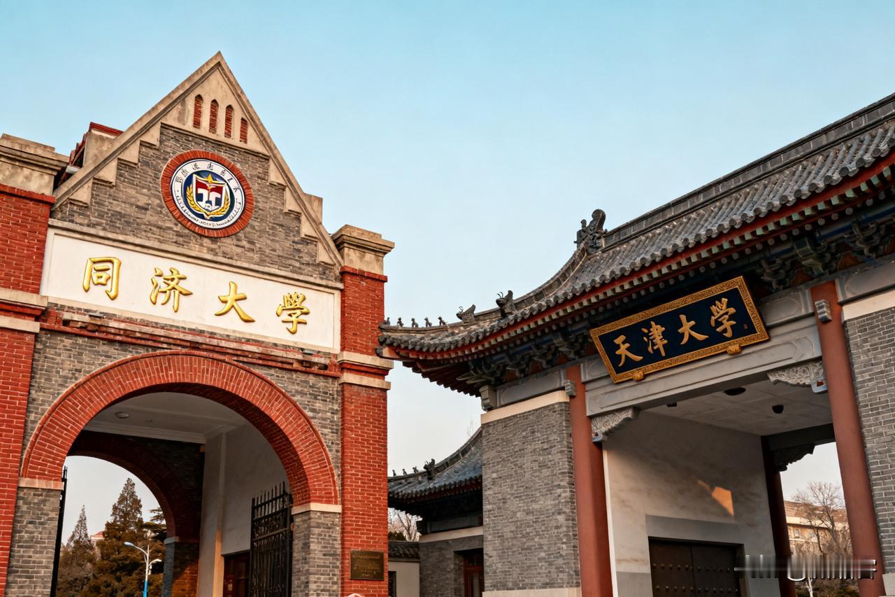 同济大学VS天津大学，孰强孰弱一目了然论知名度：同济大学略胜天津大学论整体综