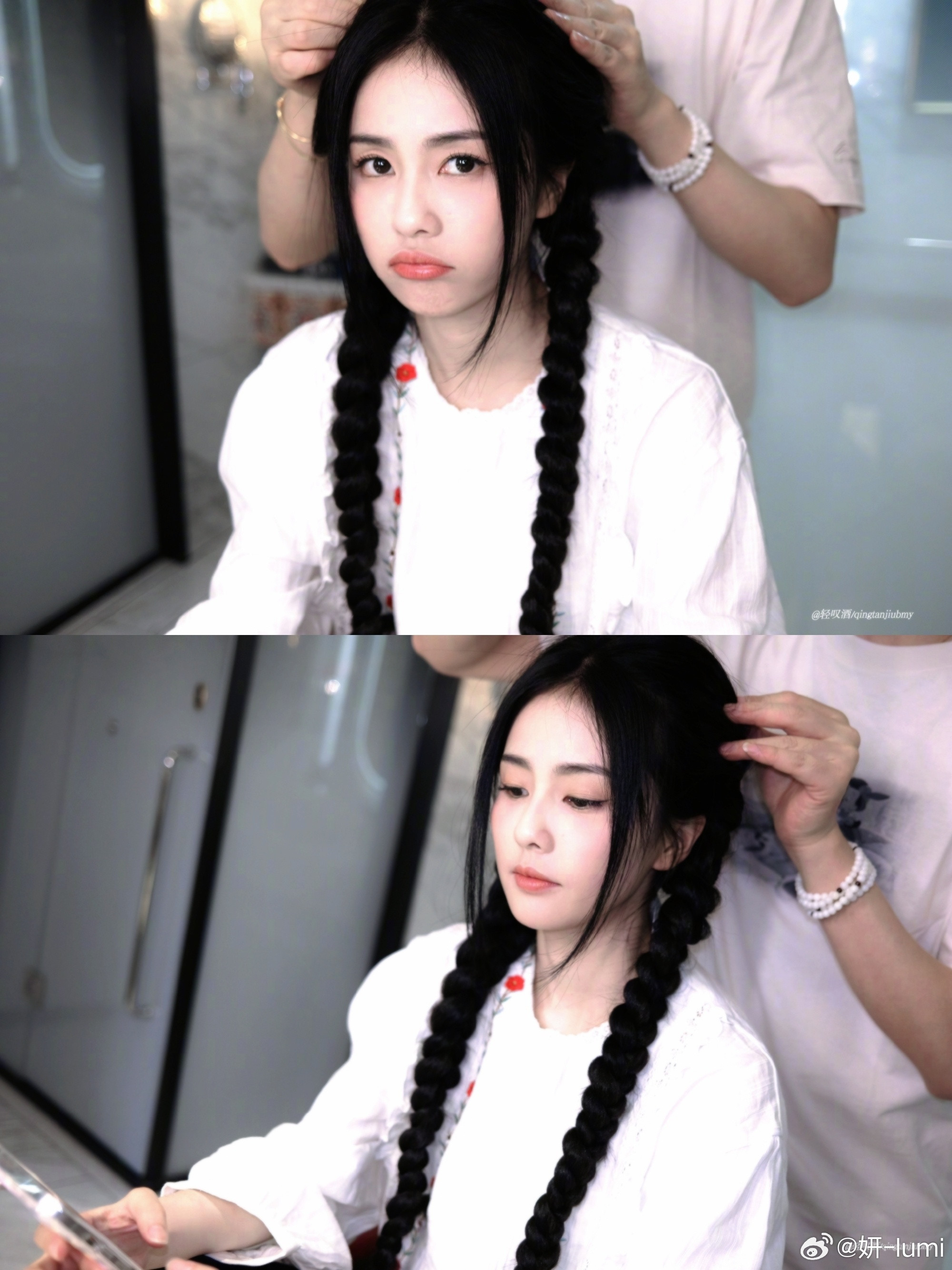 #白鹿#🍀#白鹿的奖运#🍀#白鹿王韵娜#18岁那年我遇到了一个爱扎麻花辫的女孩她就是白圆圆♛我承