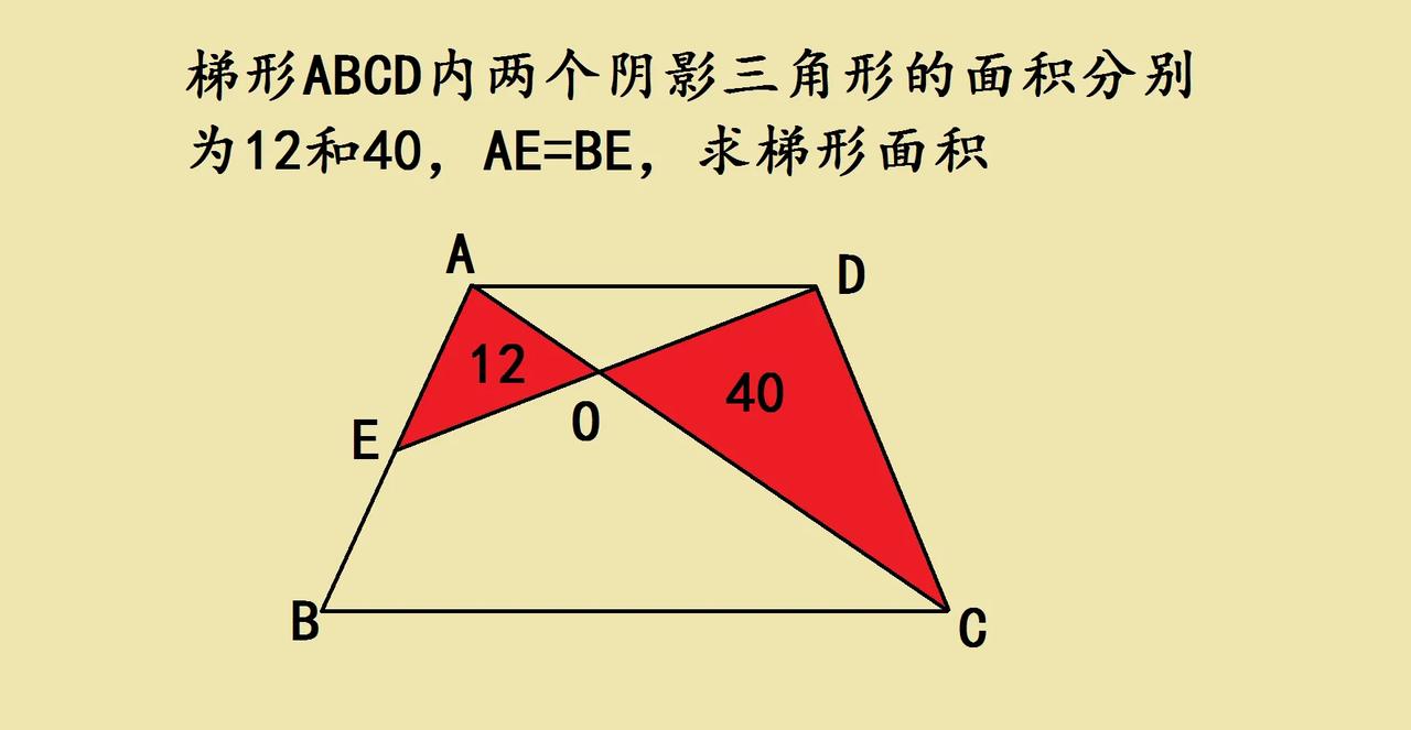 小升初几何题，这招“等积变换”绝了！家有小升初娃的注意！刚刷到超经典面积题