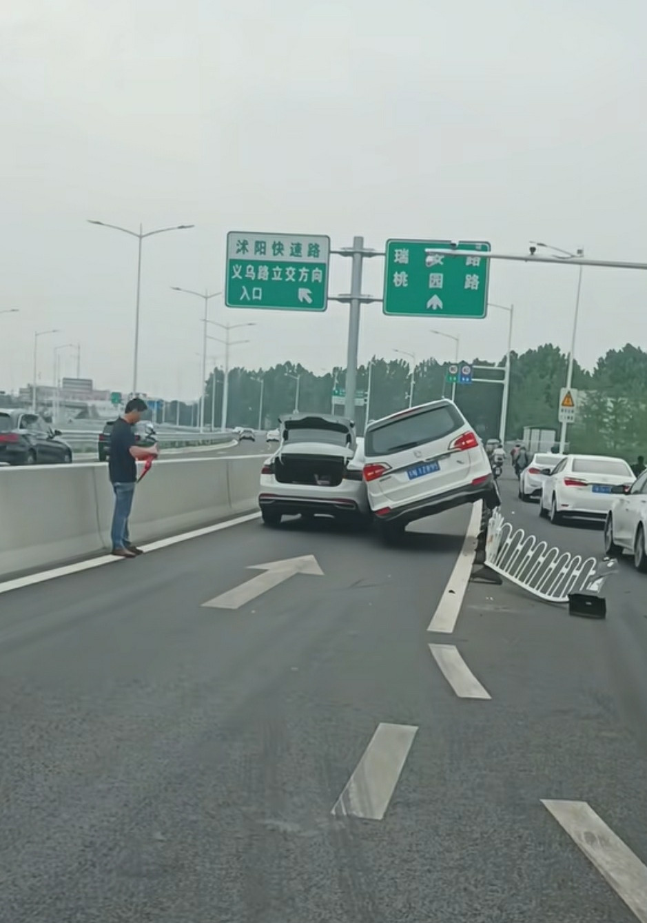 这司机也是人才。
