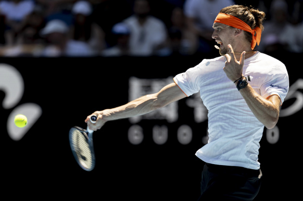 90后球员首位! 兹维列夫第10次晋级大满贯男单四强